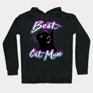 Best Cat Mum Cute Cat Hoodie